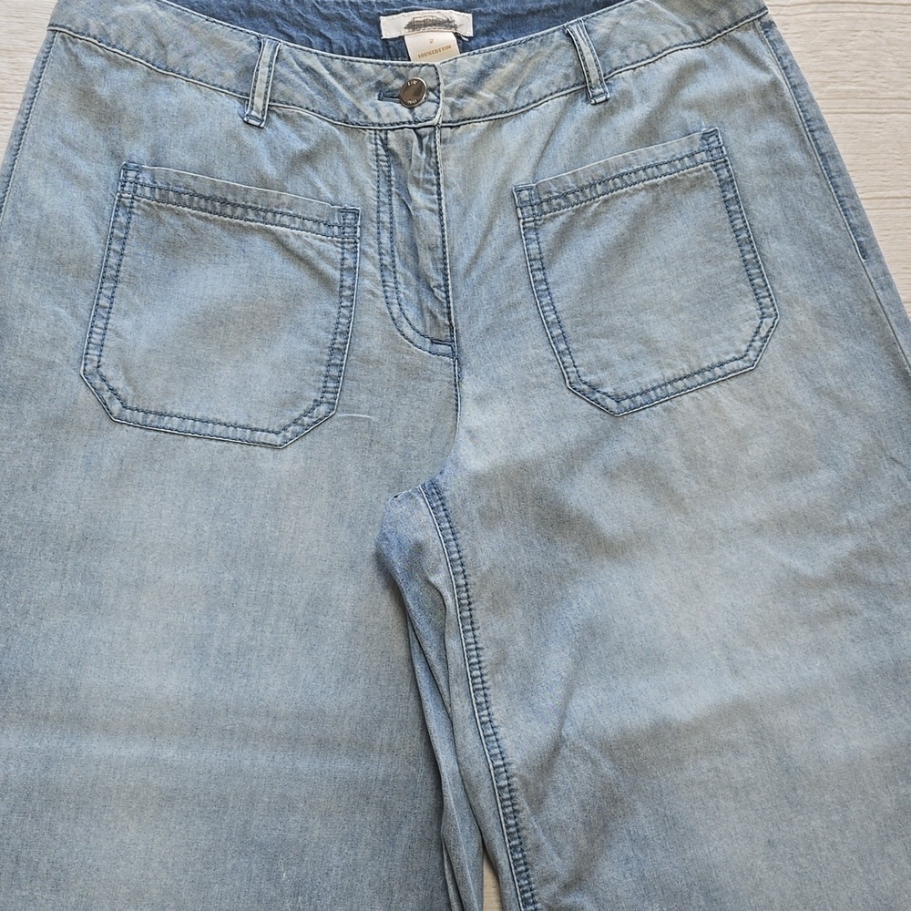 Eric Casual Wide Leg Crop Pants Women's Size 2 - Picture 4 of 13